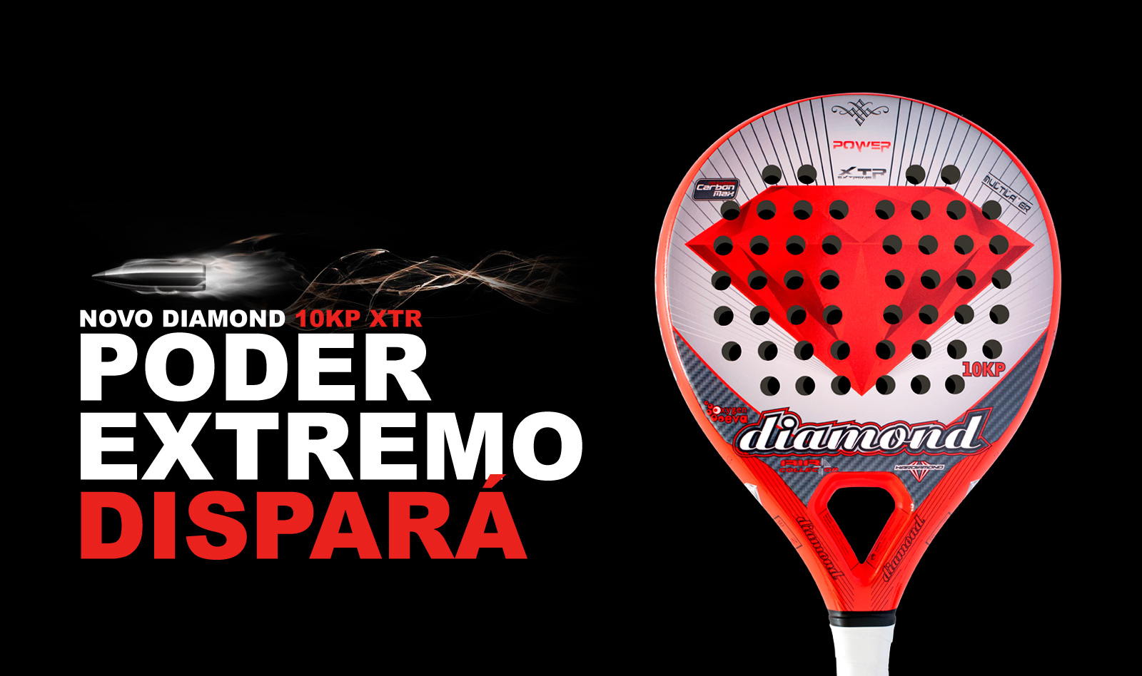Nueva pala Diamond padel 10KP-XTR Potencia