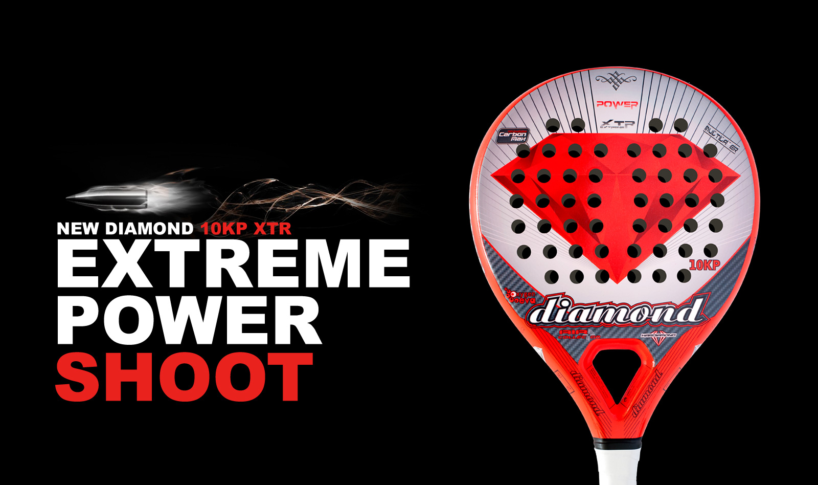 Nueva pala Diamond padel 10KP-XTR Potencia